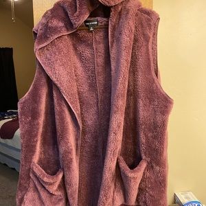 Two pocket hoodie vest